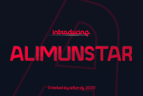 A Review of Alimunstar: A Distinct Display Font