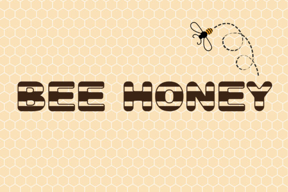 Bee Honey: A Chunky Display Font for Editorial Personality