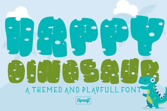 Bringing a Friendly Feel to Branding with Happy Dinosaur Font