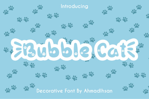 Bubble Cat Font: Campaign Visibility Made Sweet