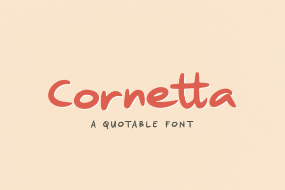 Cornetta: The Joyful Display Font for Modern Web Design