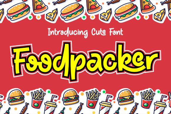 Foodpacker Font: A Maker's Review of This Joyful Display Typeface