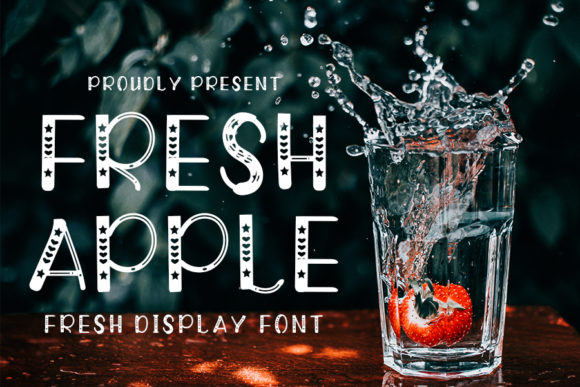 Fresh Apple Font: A Clean Display Typeface for Brand Identity