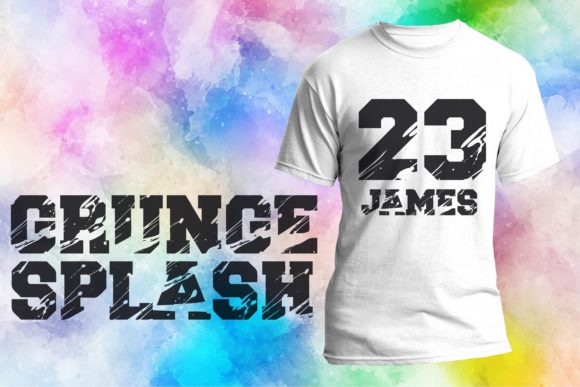 Grunge Splash: A Maker’s Go-To Display Font for Real Products