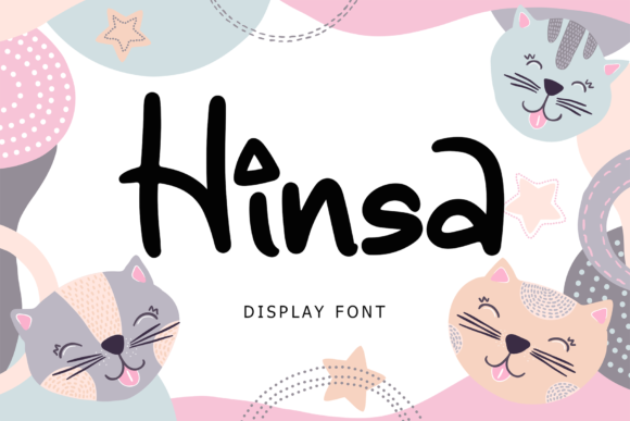 Hinsa: A Friendly Font for Joyful Branding Projects