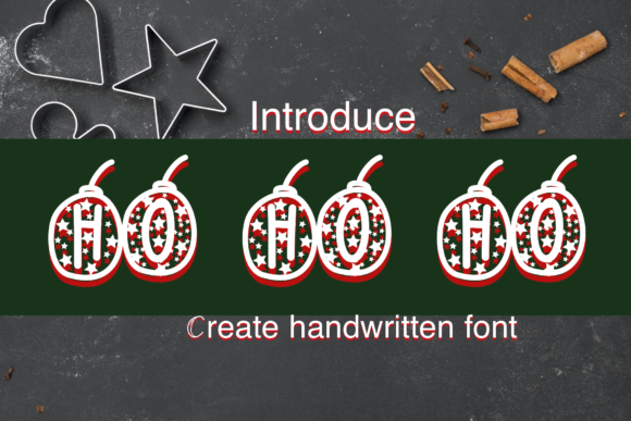 Ho Ho Ho Font: A Festive Display Typeface for Branding Projects