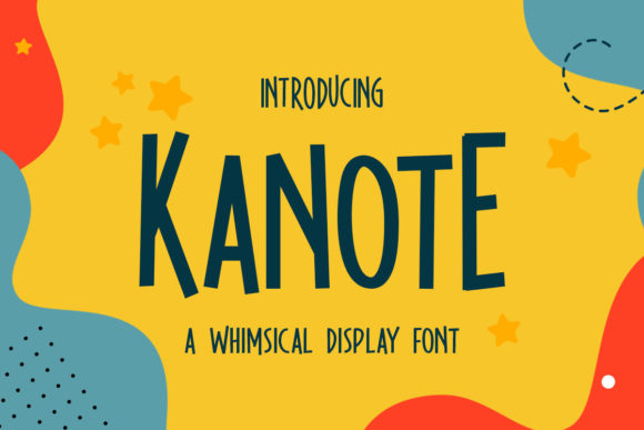 Kanote: The Cute Display Font for Crafters