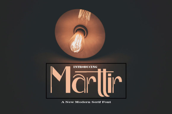 Marttir: A Premium Display Font for Editorial Excellence