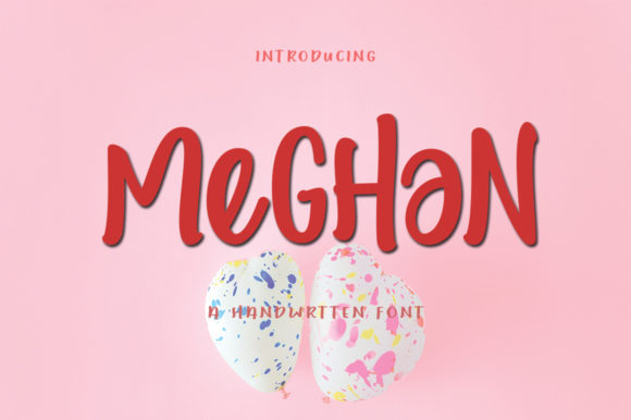 Meghan Font: A Friendly Display Typeface for Brand Personality