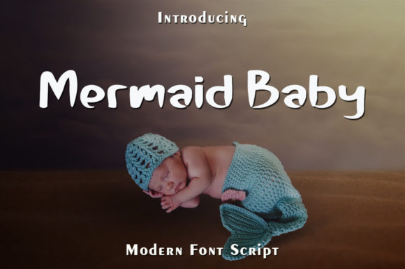 Mermaid Baby: The Joyful Display Font for Creative Crafters