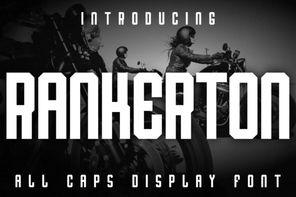 Rankerton Display Font for Bold Campaign Messaging