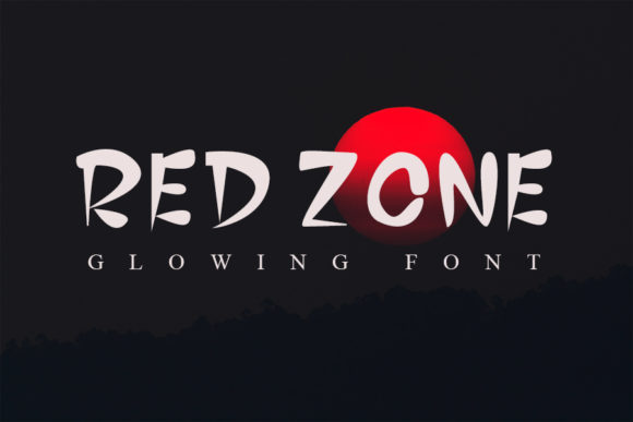 Red Zone: A Bold Display Font for Editorial Design