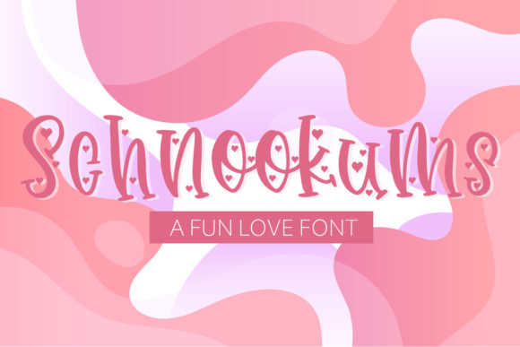 Schnookums: A Joyful Display Font for Branding