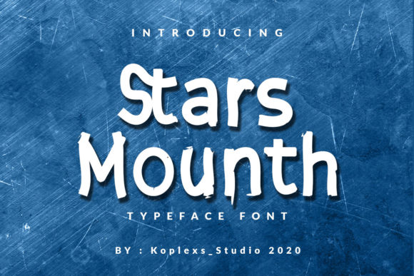 Stars Mounth: The Joyful Display Font for Your Growing Brand