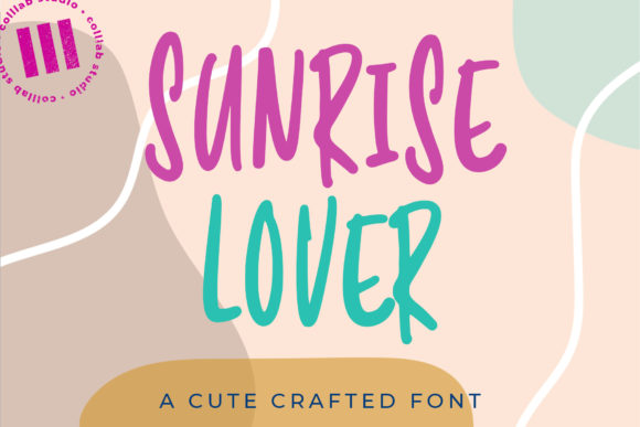 Sunrise Lover: A Friendly Font for Your Brand Story
