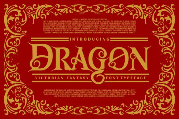 The Dragon Font for Impactful Campaign Visuals