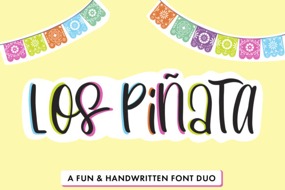 The Los Pinata Font: A Handwritten Classic for Your Creative Projects