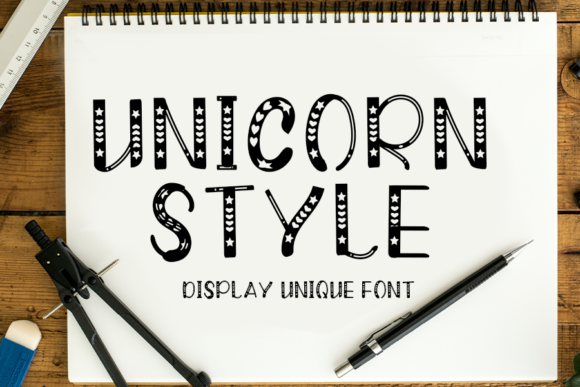 Unicorn Style: An Enchanting Display Font Review