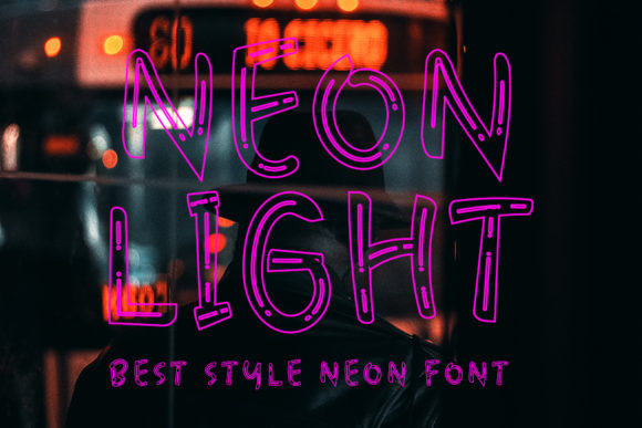 Why Neon Light Is the Friendly Display Font for Modern Branding